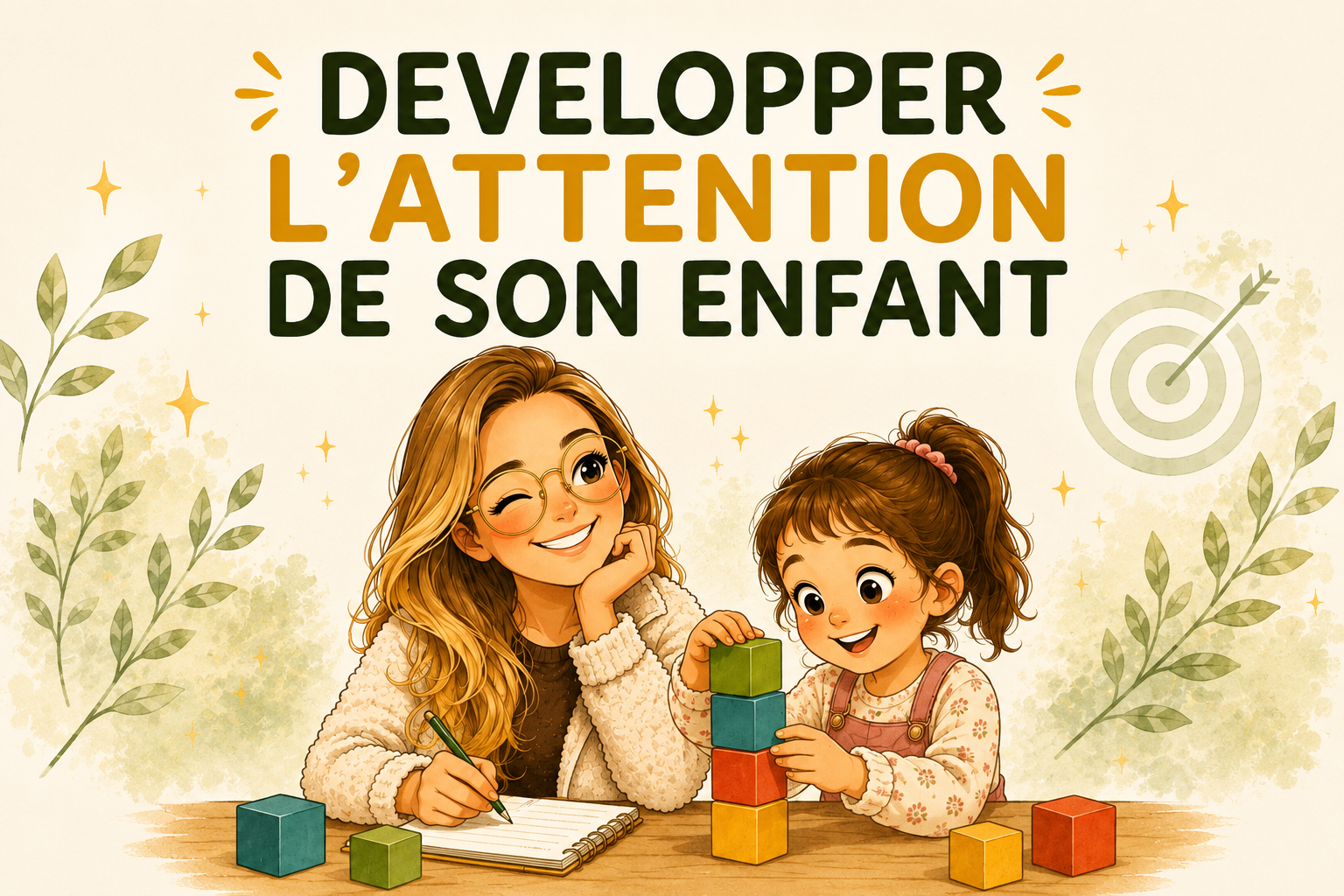 Couverture : L’attention - Niveau 1